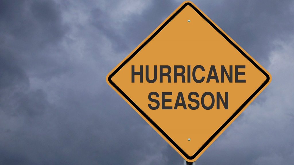 hurricane season sign